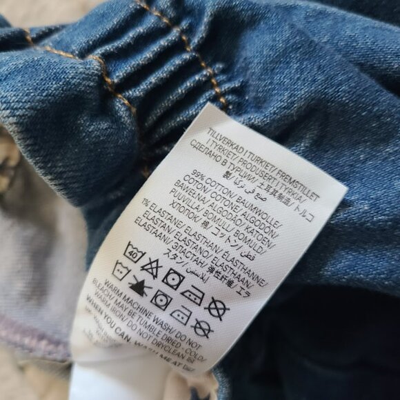 Mini Boden Heart Shaped Pocket Pull On Jeans Size 4Y - Picture 5 of 9